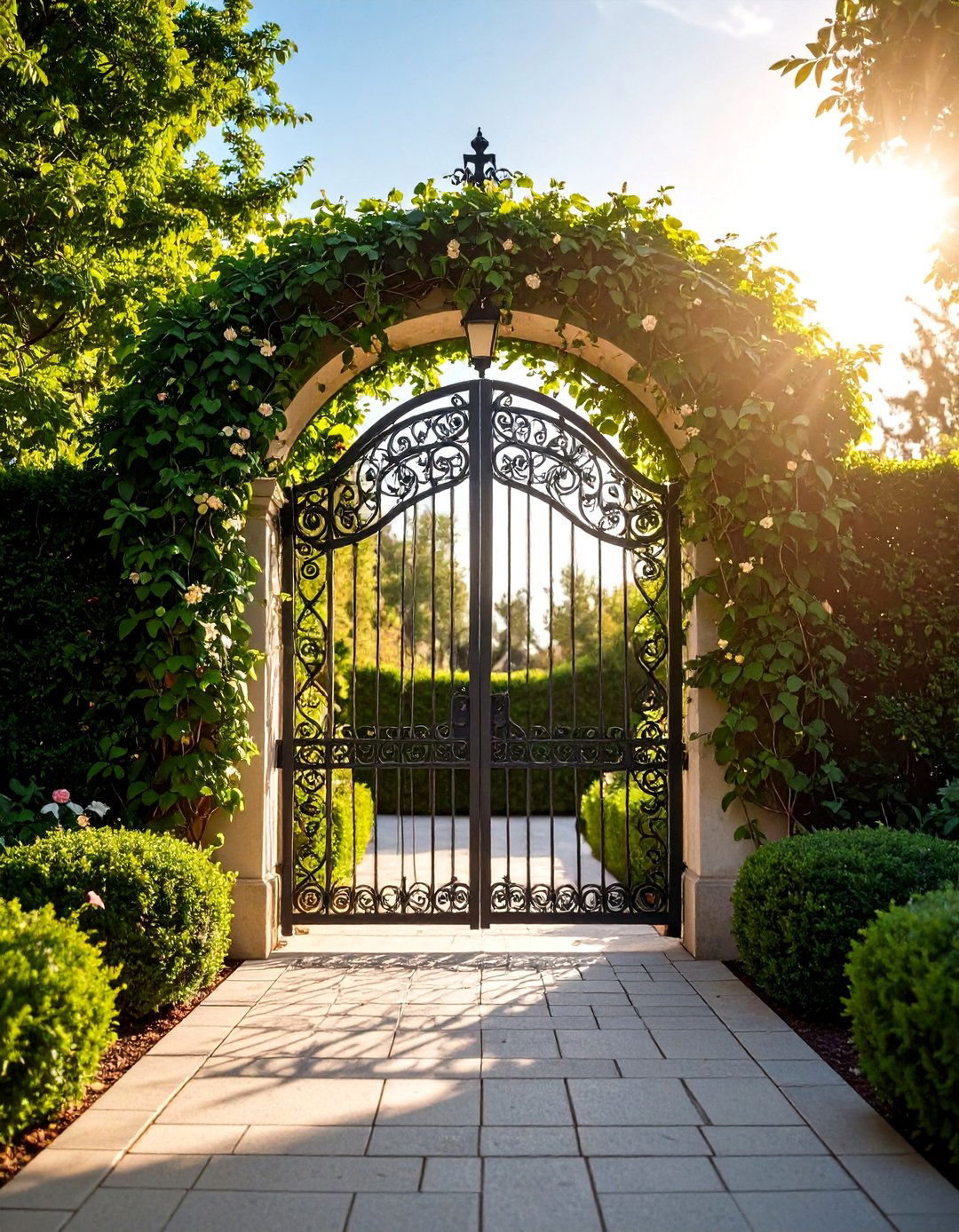 Garden Gate Focal Point - 20 Garden Focal Point Ideas