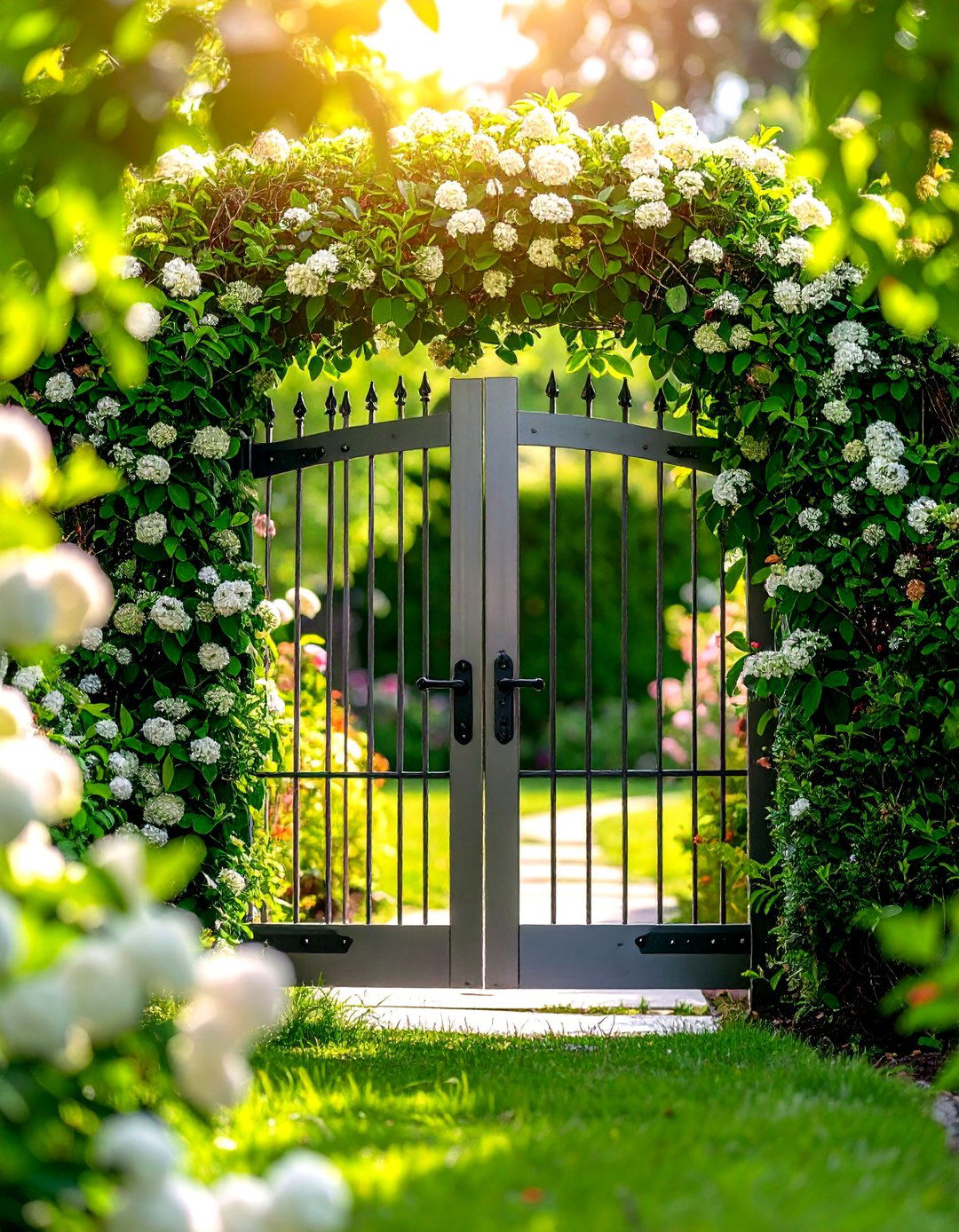 Garden Hedge Gate Secret Entrance - 20 Hidden Door Ideas