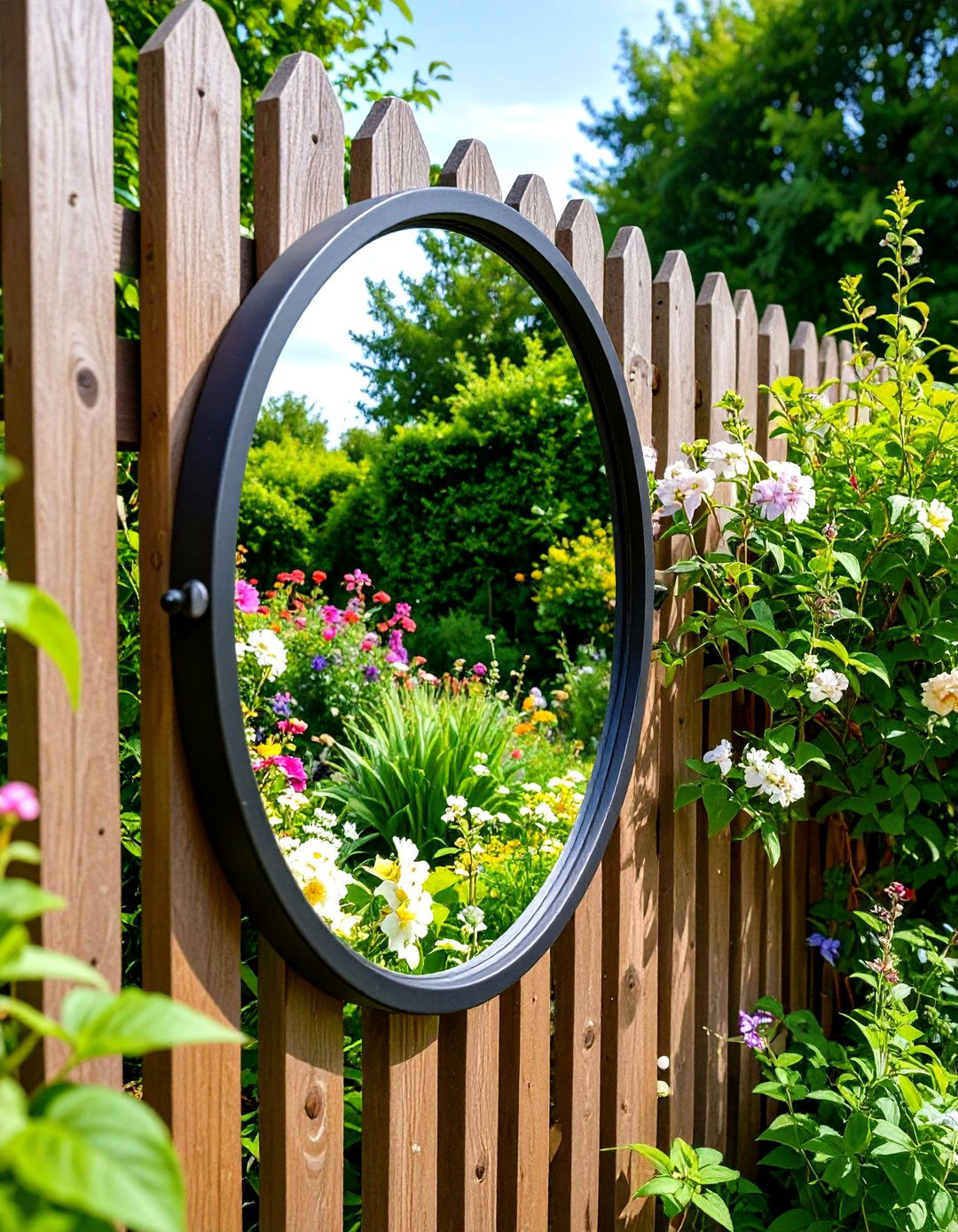 Garden Mirrors - 20 Small Garden Ideas