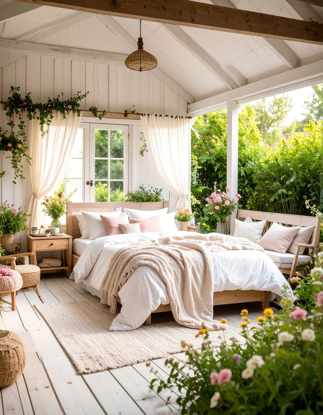 Garden Shed Outdoor Bedroom Ideas with Rustic Charm - 20 Outdoor Bedroom Ideas