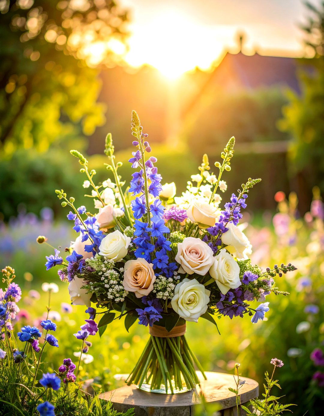 Garden Style English Wedding Bouquet - 20 Wedding Bouquet Ideas
