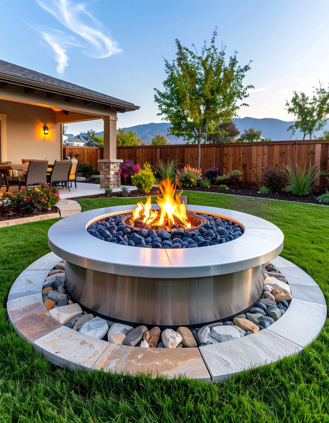 Gas Fire Pit Convenience - 20 Fire Pit Ideas