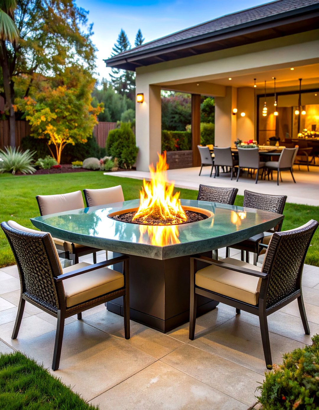 Gas Fire Pit Table Metal - 20 Metal Fire Pit Ideas
