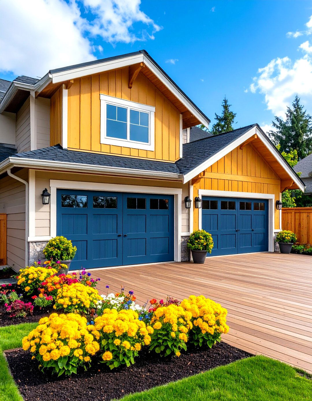 Gate Integrated Deck Fascia for Storage - 20 Deck Fascia Ideas