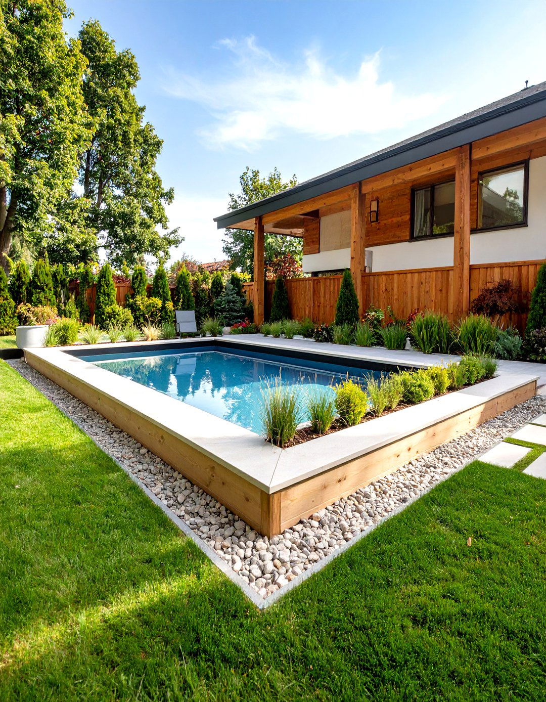 Gentle Sloped Entry Duck Pond for Universal Access - 20 Duck Pond Ideas