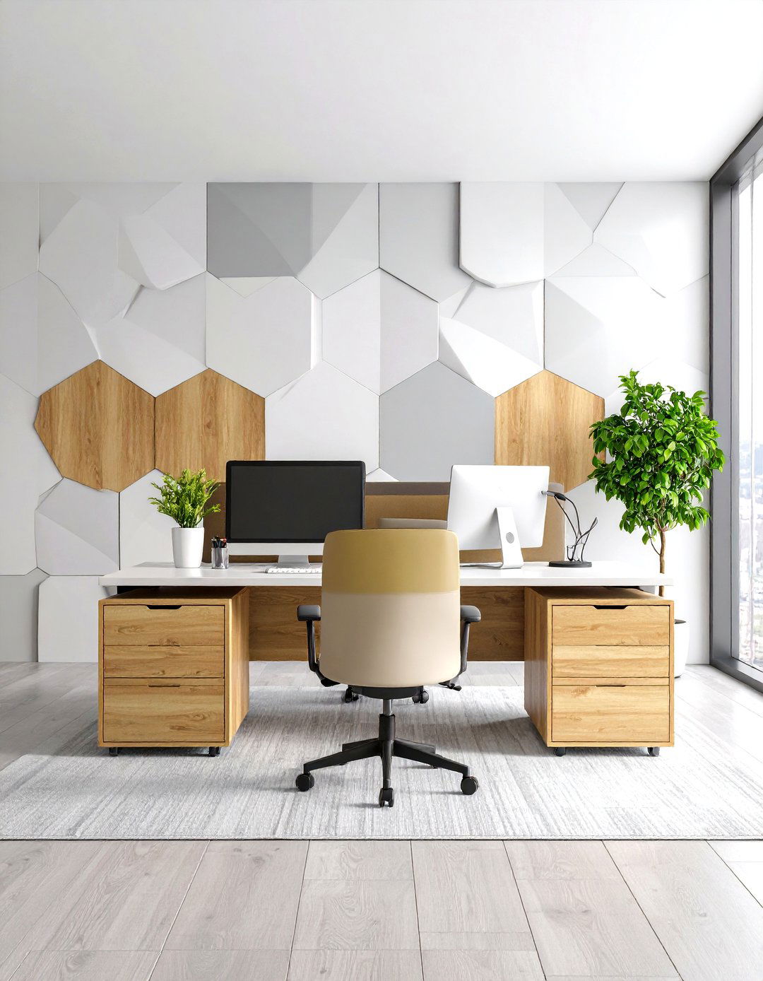 Geometric Pattern Office Wall Murals - 20 Office Wall Murals
