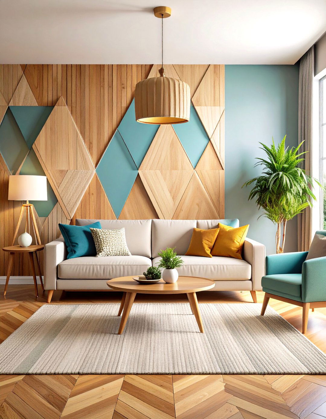 Geometric Trim Patterns - 20 Wall Molding Ideas