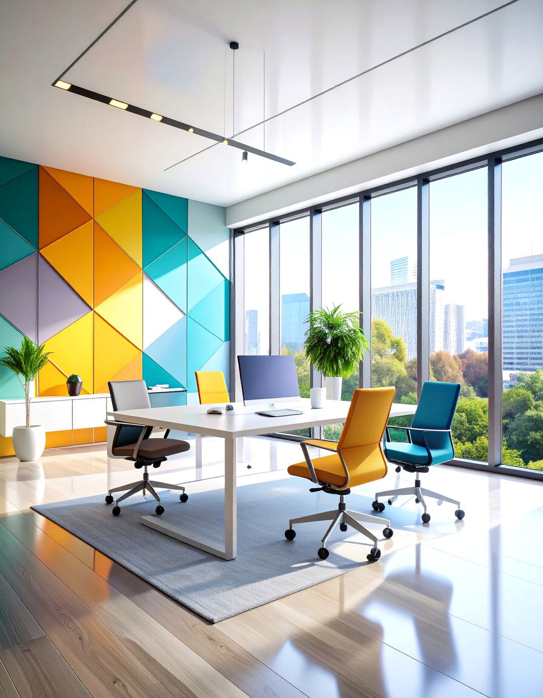 Geometric Window Film Designs - 20 Window Film Designs