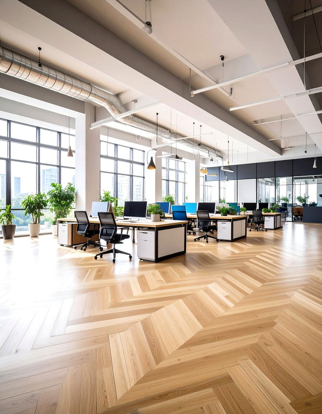 Geometric Wood Floor Patterns - 20 Wood Floor Ideas