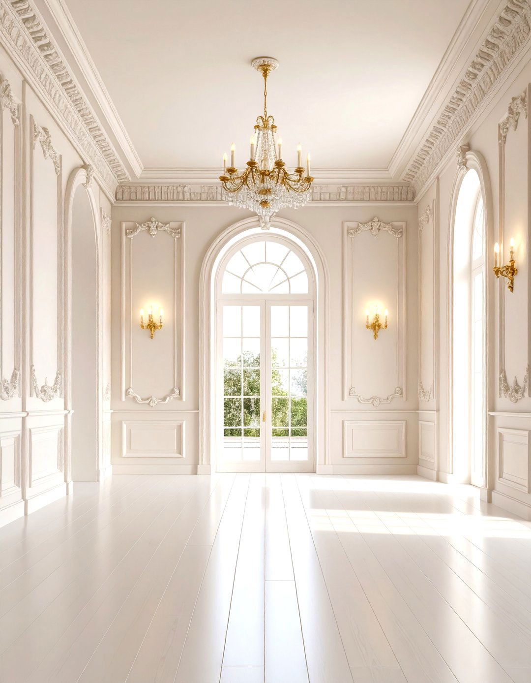 Georgian Dentil Crowned Window Trim - 20 Window Trim Ideas