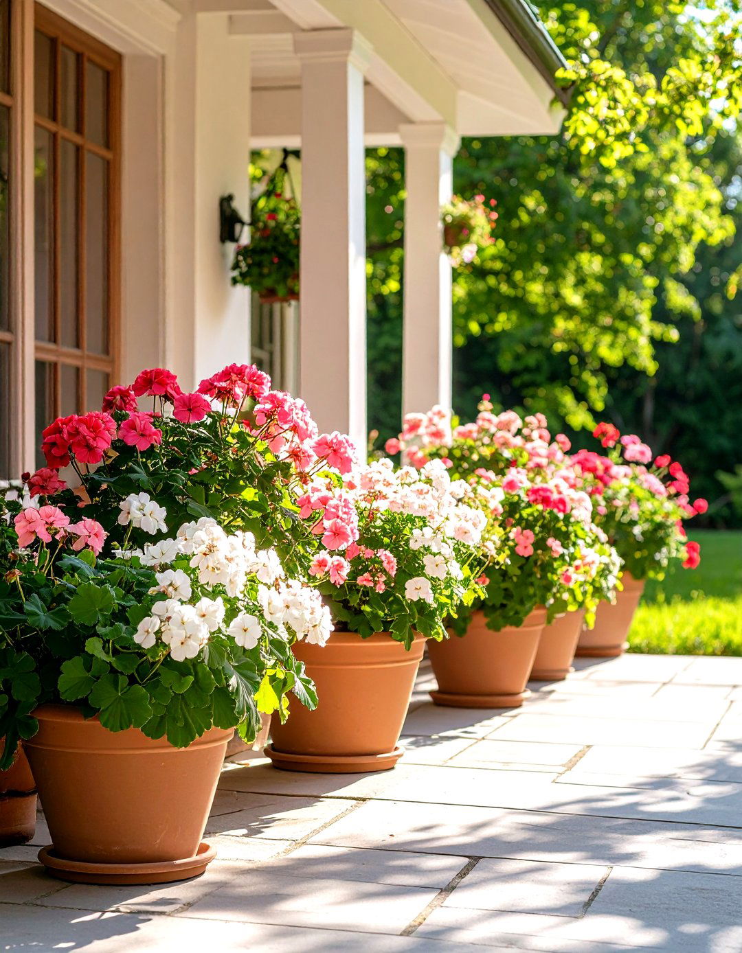 Geranium Outdoor Plants for Patio Classic Appeal - 20 Outdoor Plants for Patio