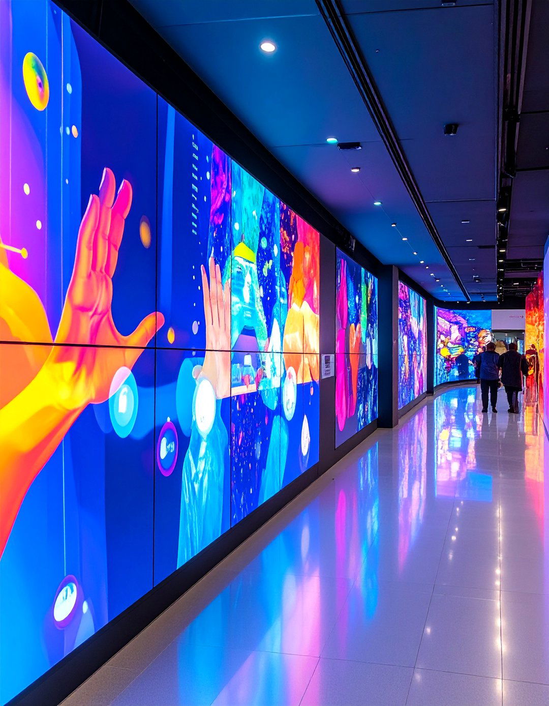 Gesture Control Interactive Mural - 20 Interactive Murals