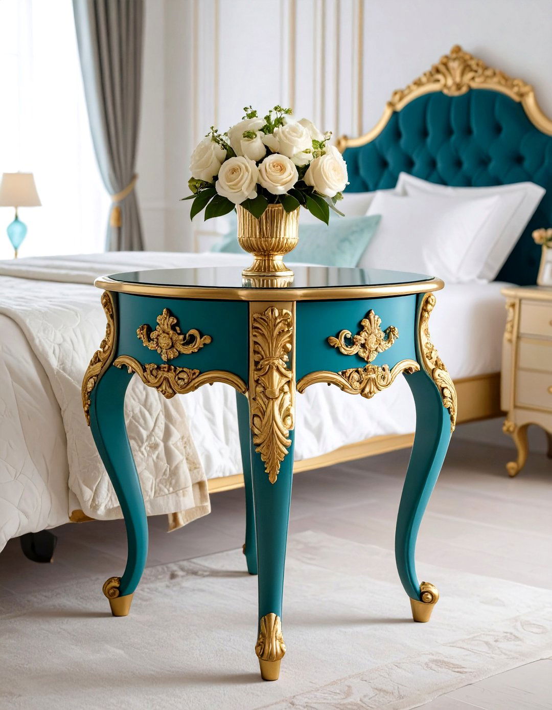 Gilded Painted Furniture Luxurious Highlights - 20 Painted Furniture Ideas