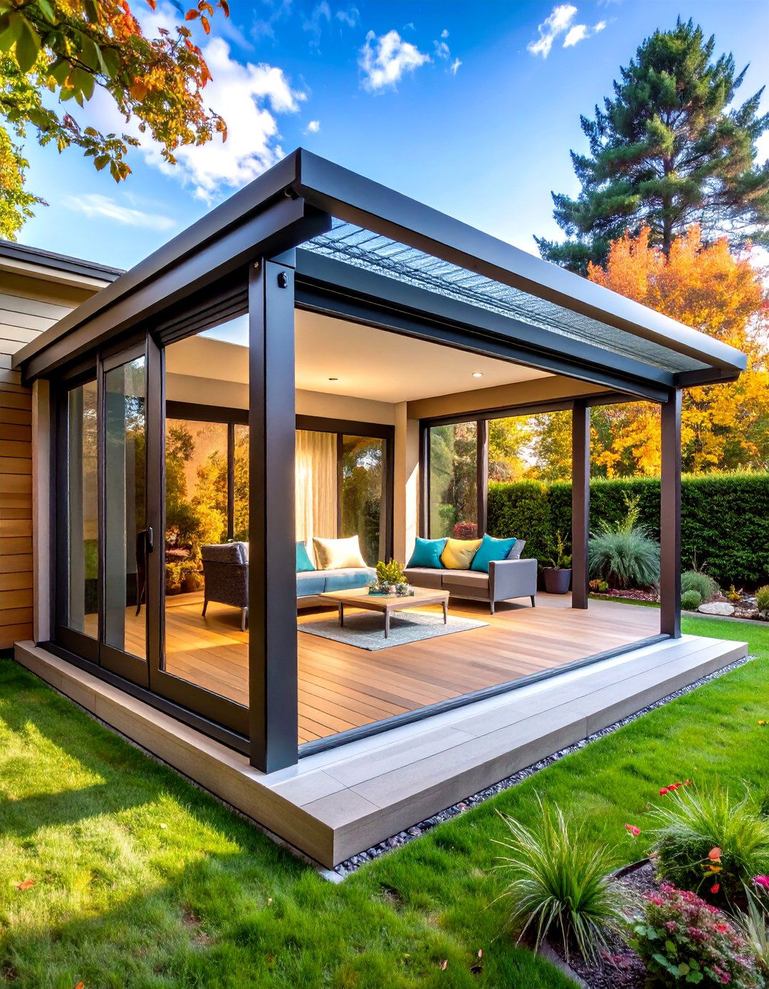 Give Yourself Some Flexibility - 20 Screened-in Porch Ideas