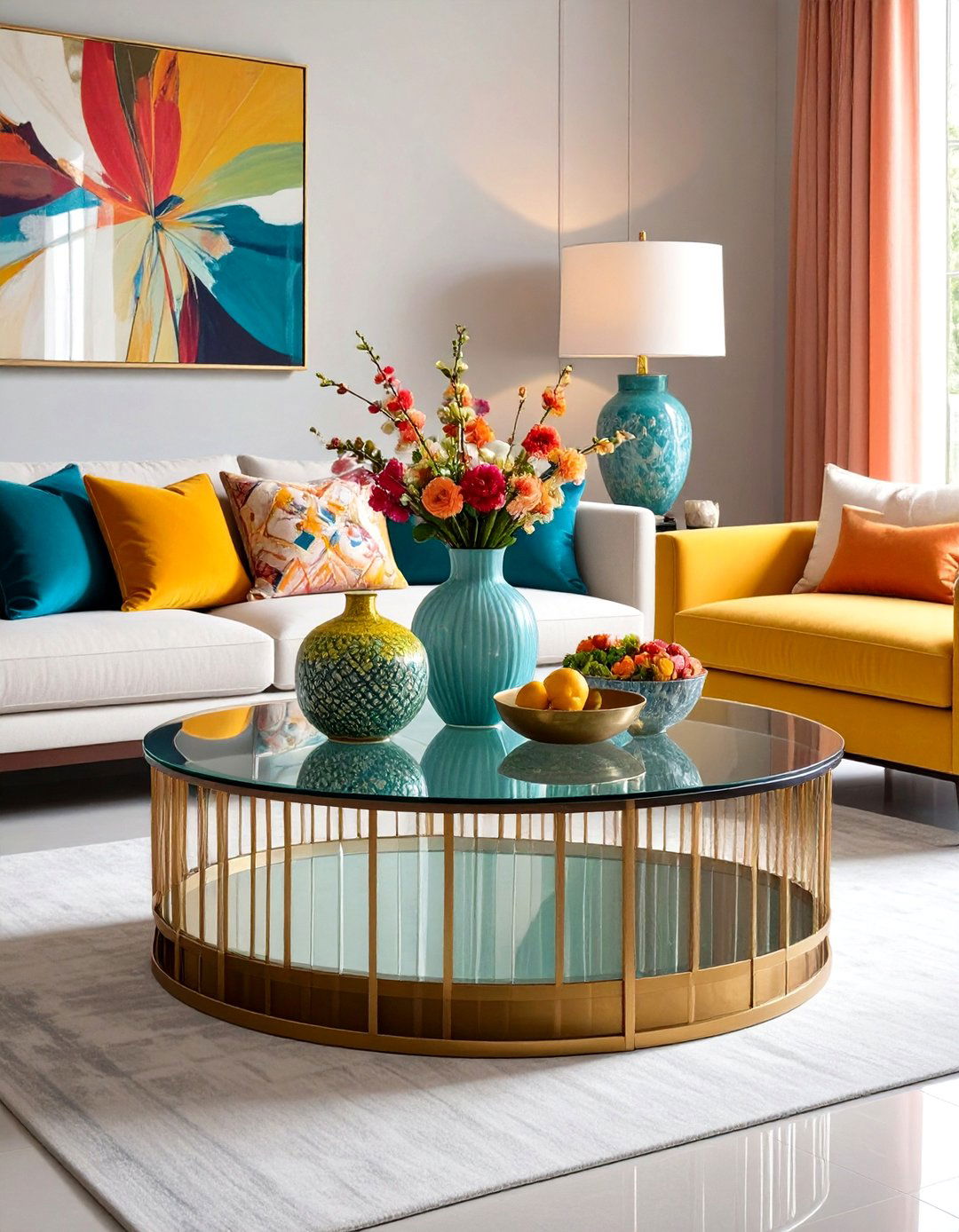 Glass Coffee Table Styling - 20 Coffee Table Decor Ideas
