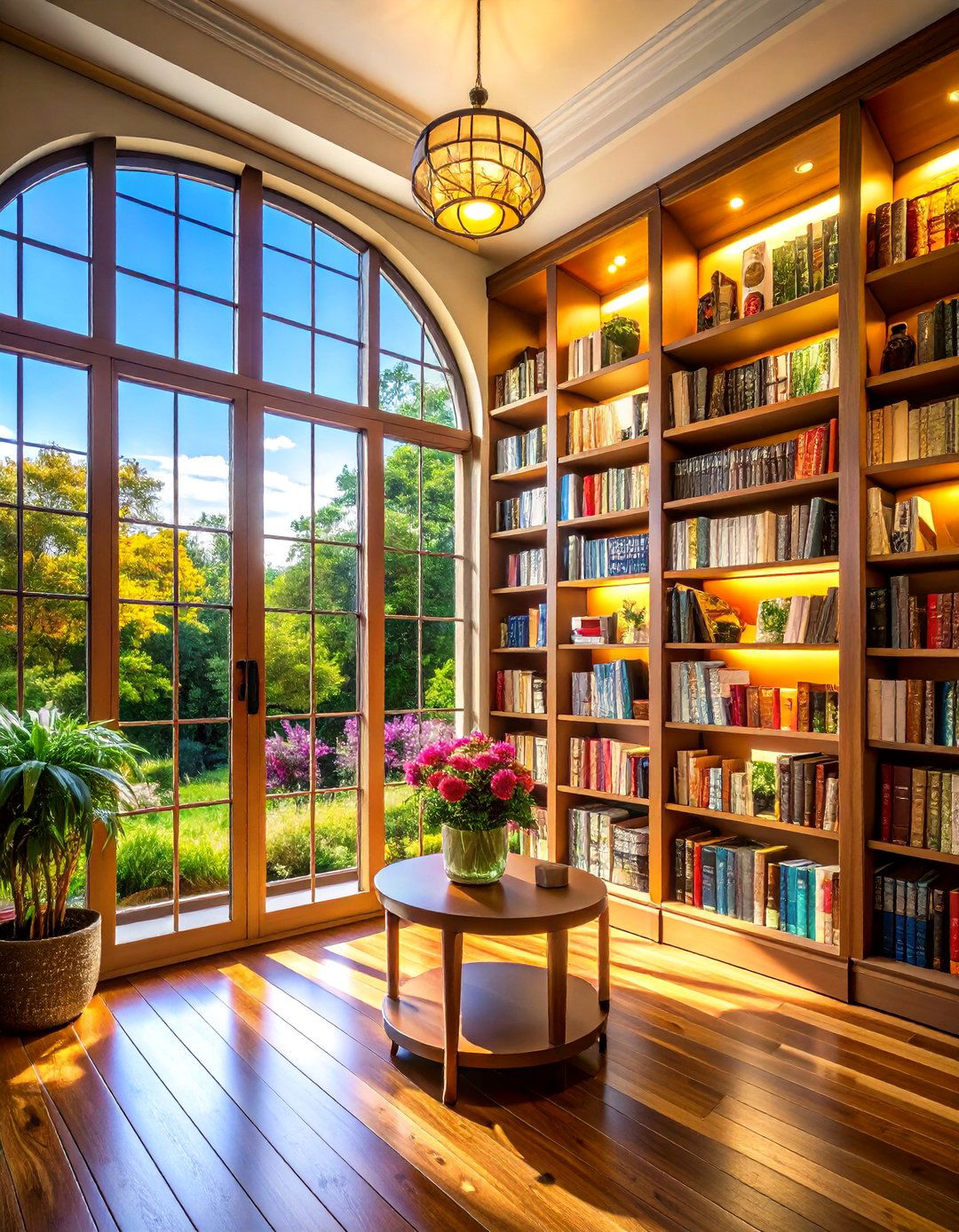 Glass Door Protection for Special Collections - 20 Bookshelf Decor Ideas
