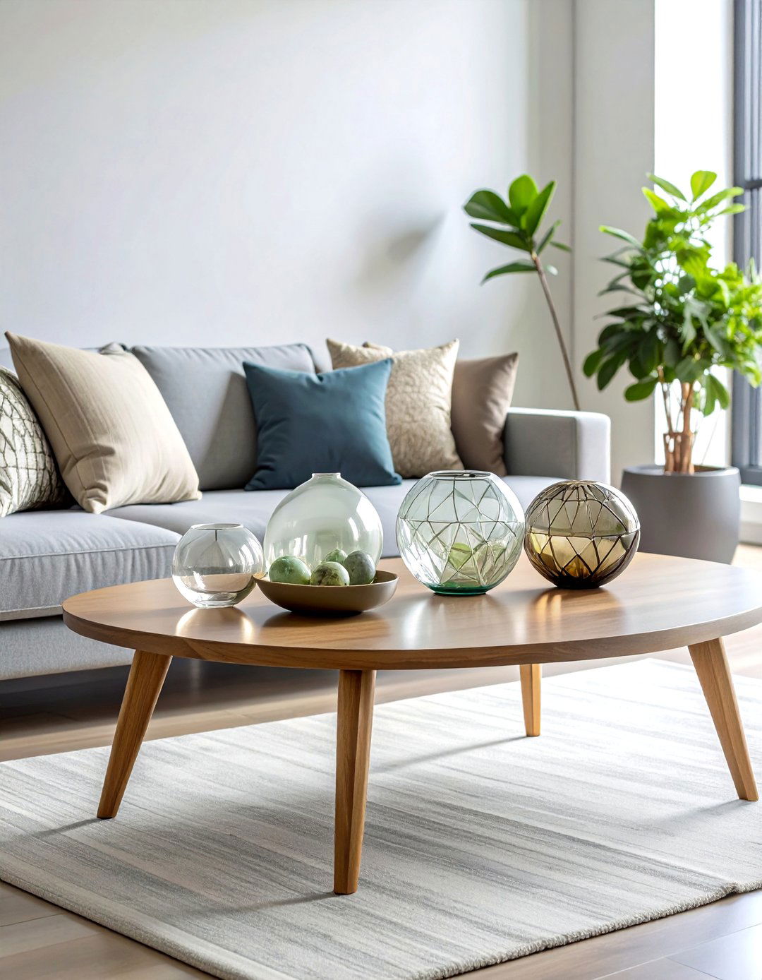 Glass Element Coffee Table Centerpiece - 20 Coffee Table Centerpiece Ideas