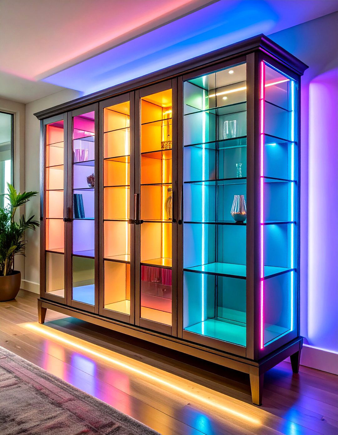 Glass Front China Cabinets That Elevate Dining Rooms - 20 Floor to Ceiling Cabinets Ideas