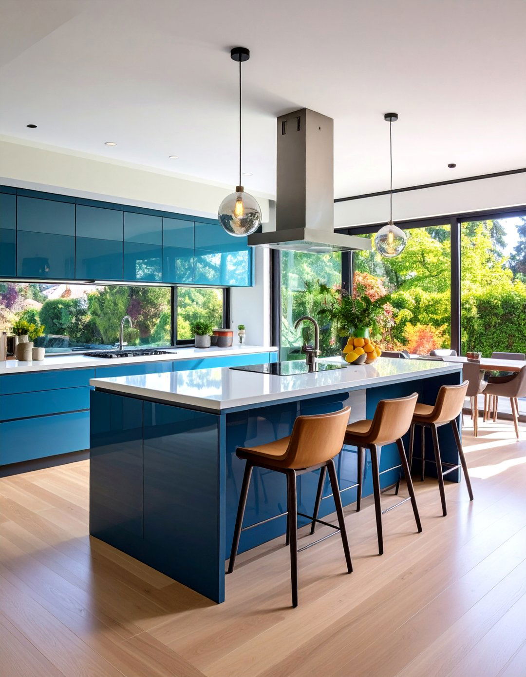Glass Panel Kitchen Island Back Panel - 20 Kitchen Island Back Panel Ideas