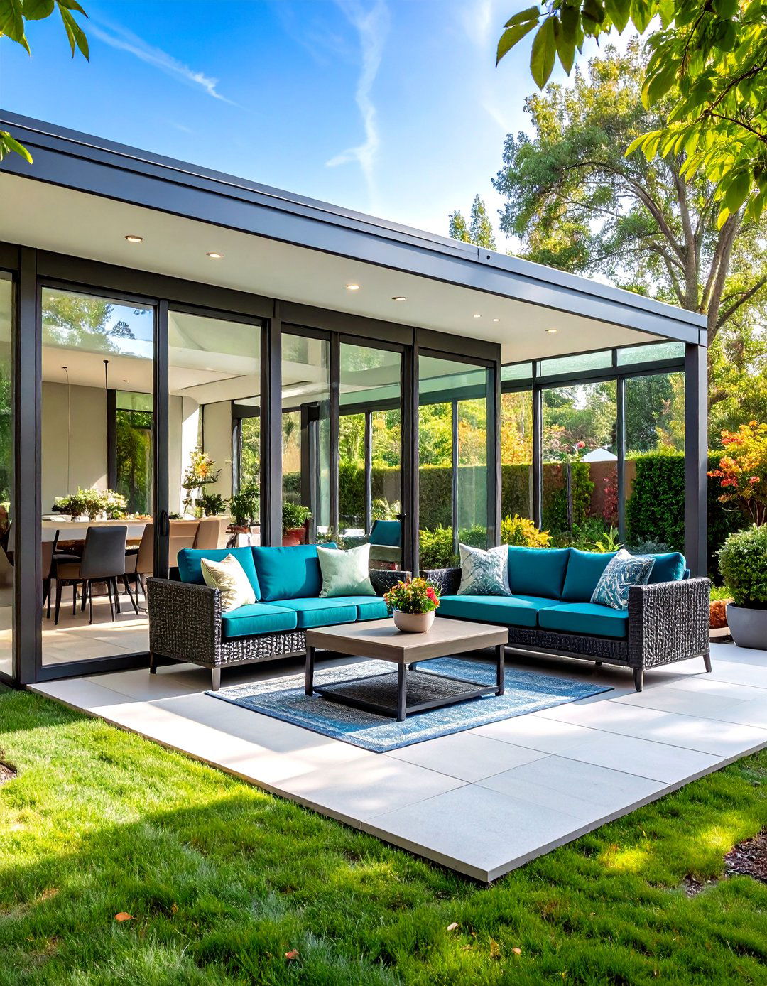 Glass Patio Enclosure Sunroom - 20 Patio Enclosure Ideas