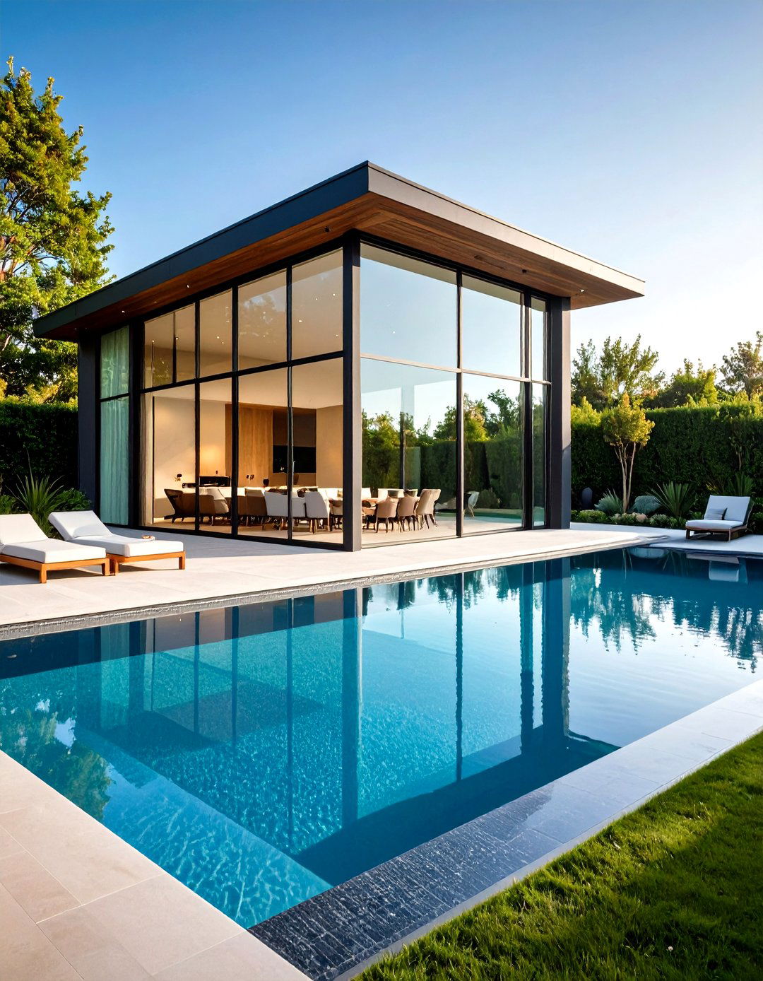 Glass Wall Pools - 20 Small Pool Ideas