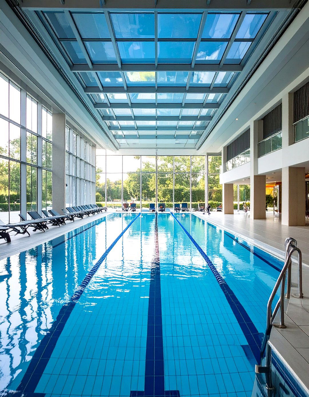 Glass Wall Spool - 20 Spool Pool Ideas