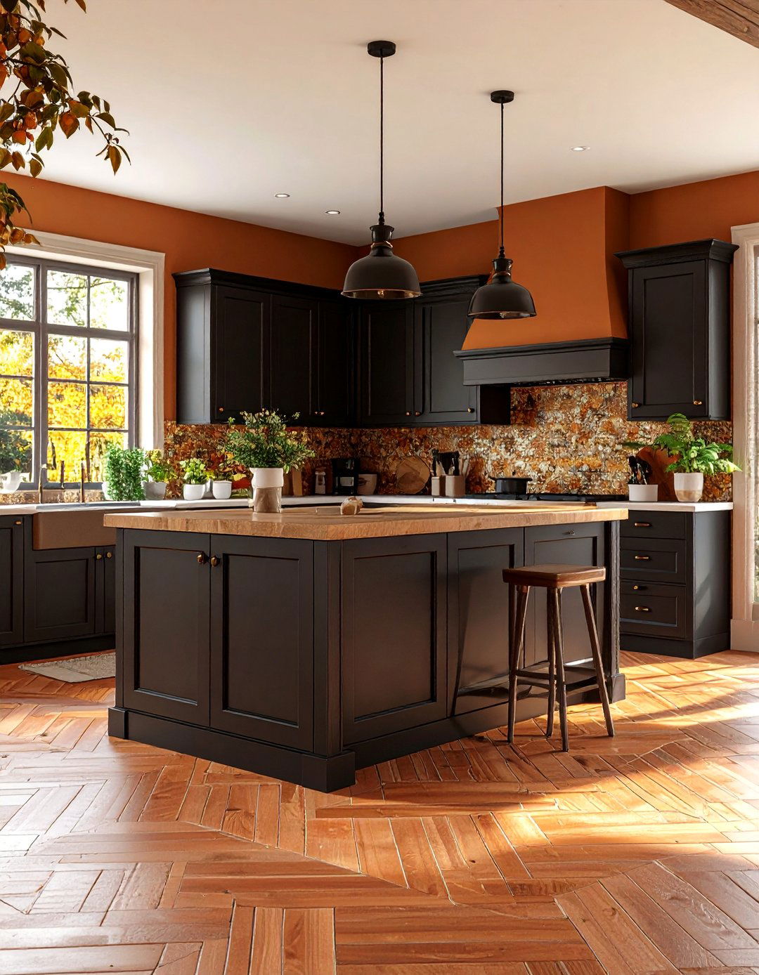 Glazed Terracotta for Enhanced Durability and Color - 20 Terracotta Kitchen Floor Ideas