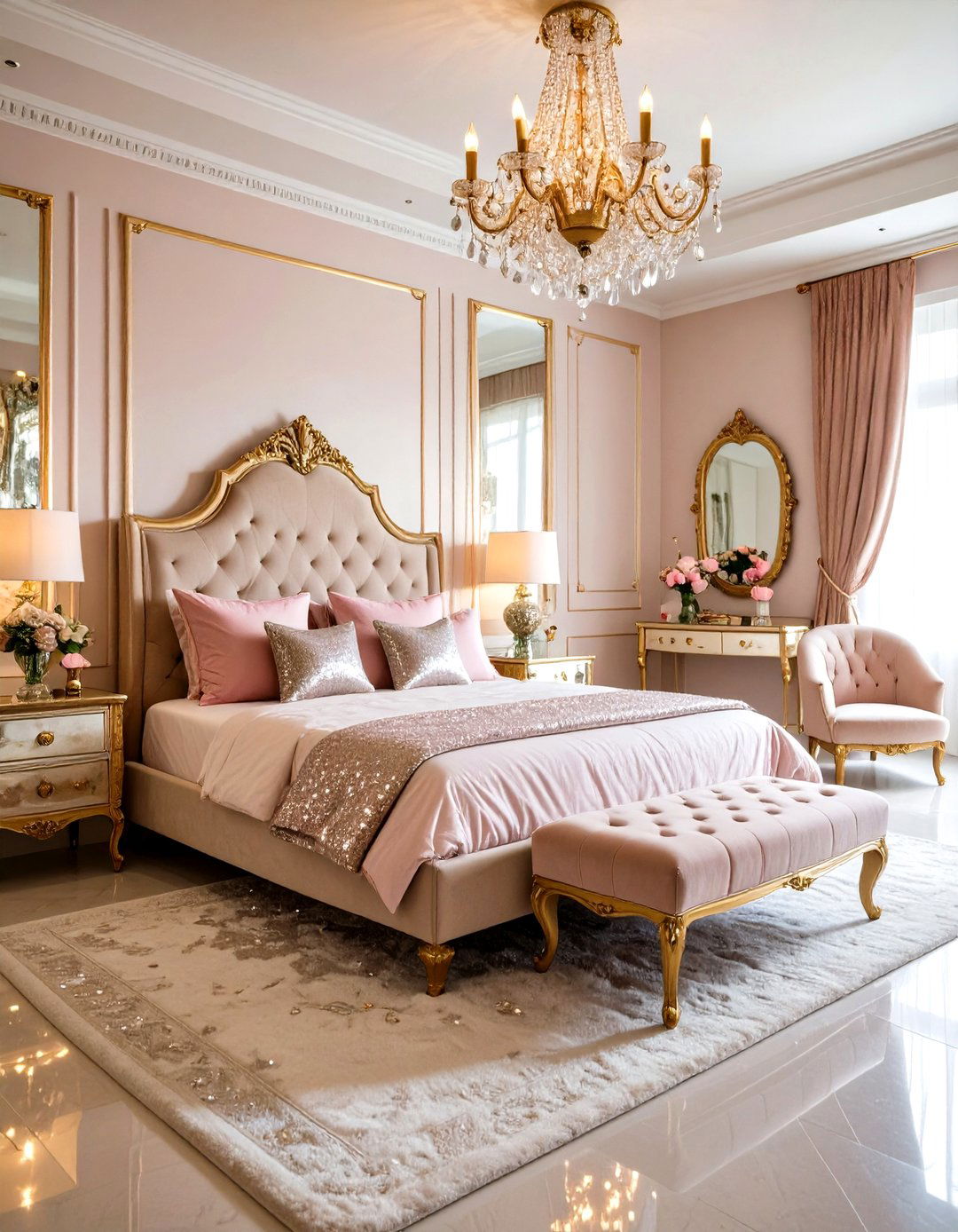 Glitter and Sparkle Princess Room - 20 Princess Room Ideas