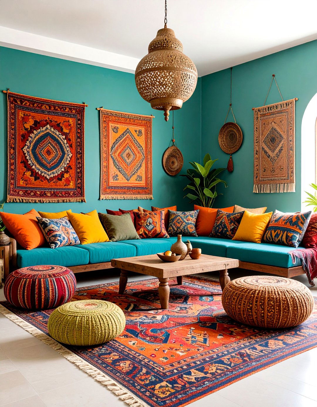 Global Souvenir Lounge - 20 Maximalist Decor Ideas