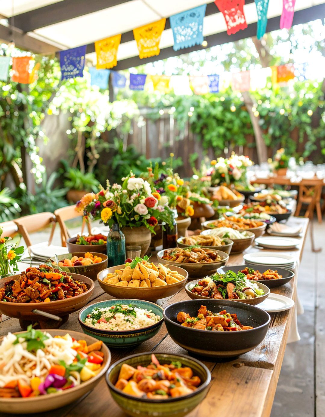 Global Street Food Wedding Buffet Adventure - 20 Wedding Buffet Ideas