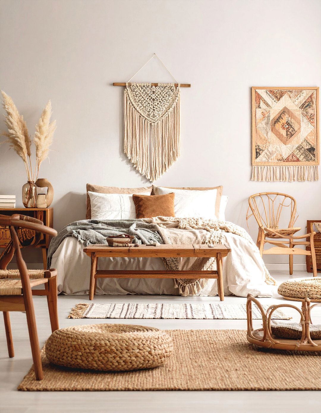Global Textiles Bringing Eclectic Interior Wanderlust - 20 Eclectic Interior Design Ideas
