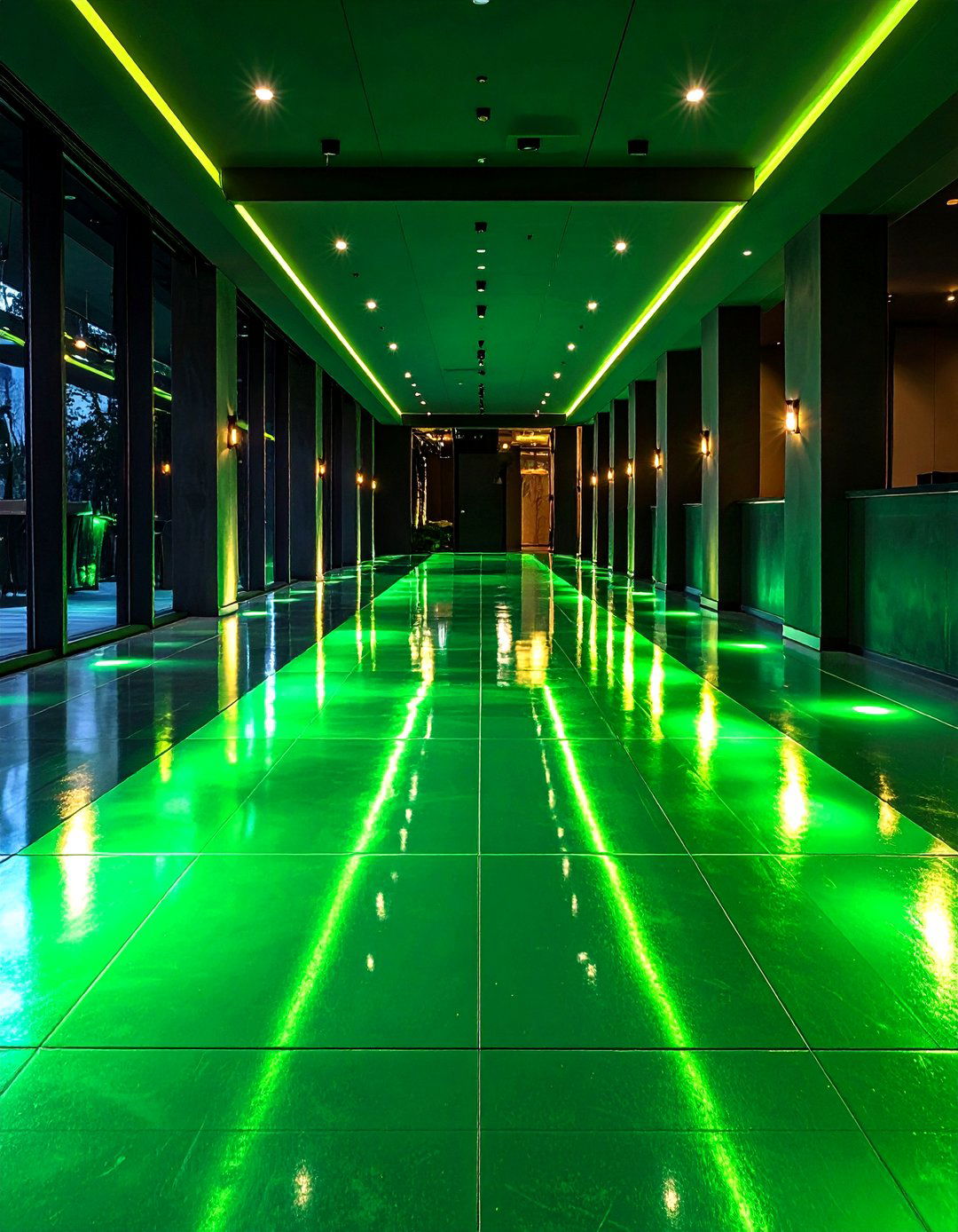 Glow in the Dark Epoxy Floor System - 20 Epoxy Floor Designs