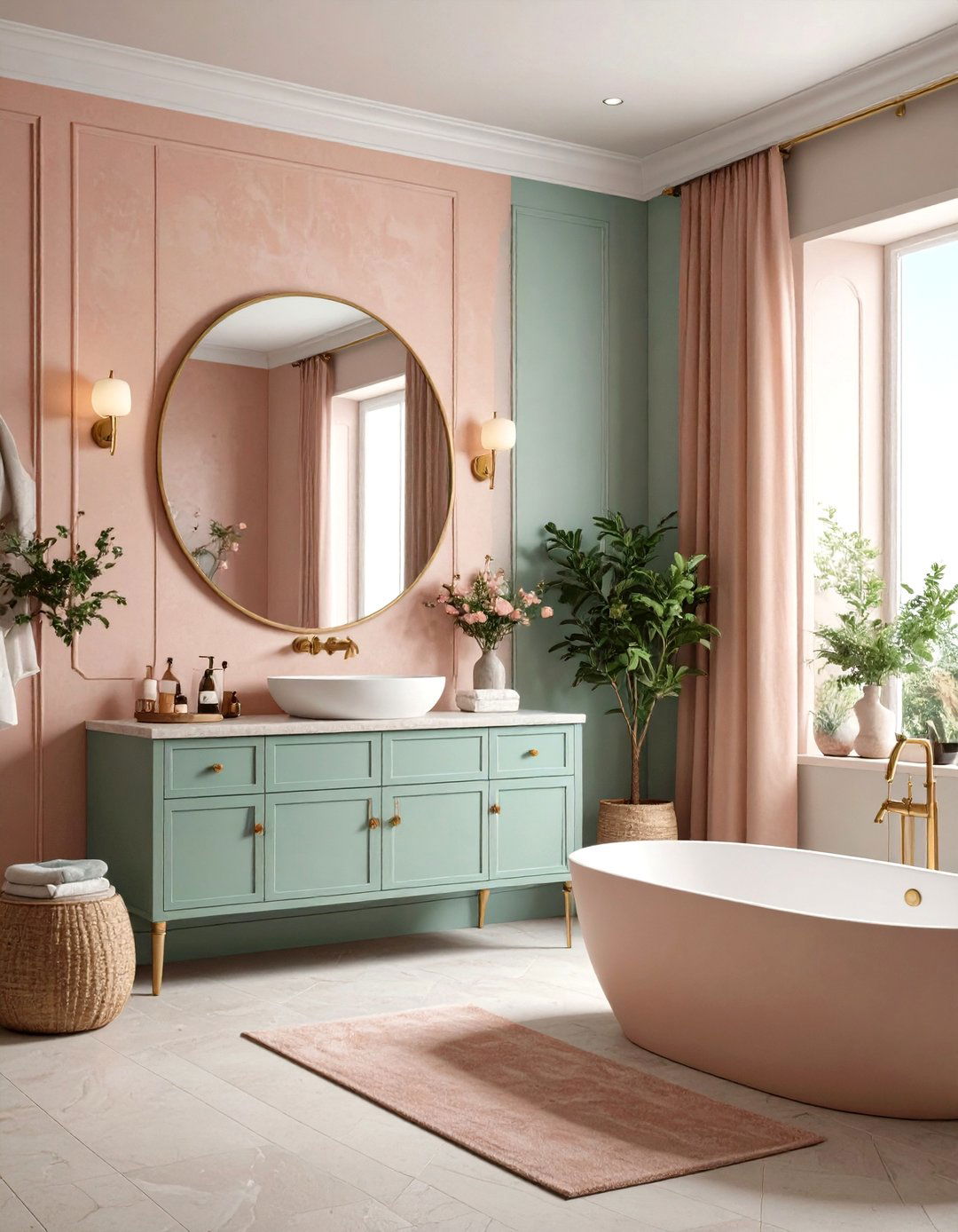 Go for Textured Walls - 20 Small Powder Room Ideas