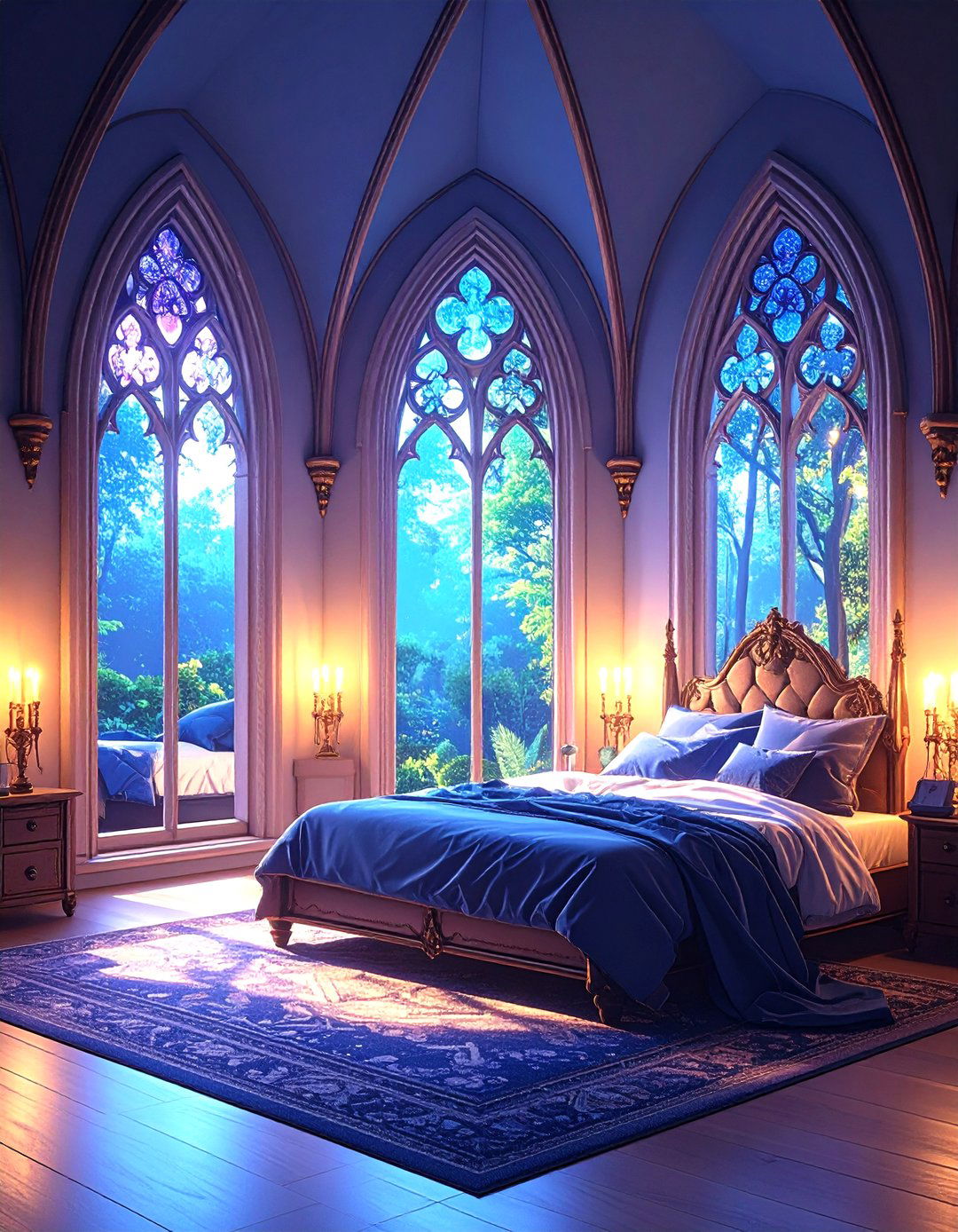 Gothic Arch Mirrors - 20 Vampire Bedroom Ideas
