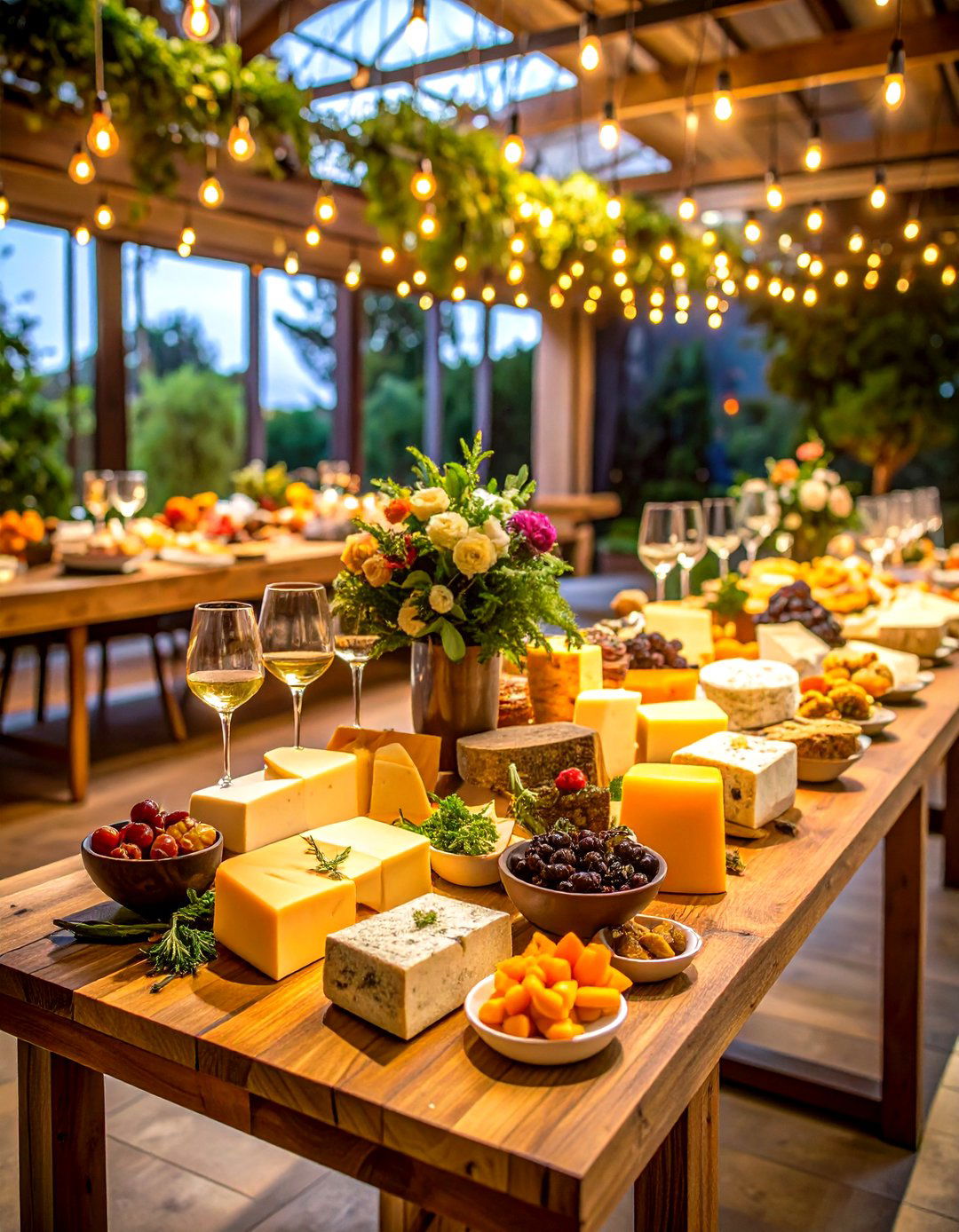 Gourmet Wedding Buffet Cheese Experience - 20 Wedding Buffet Ideas