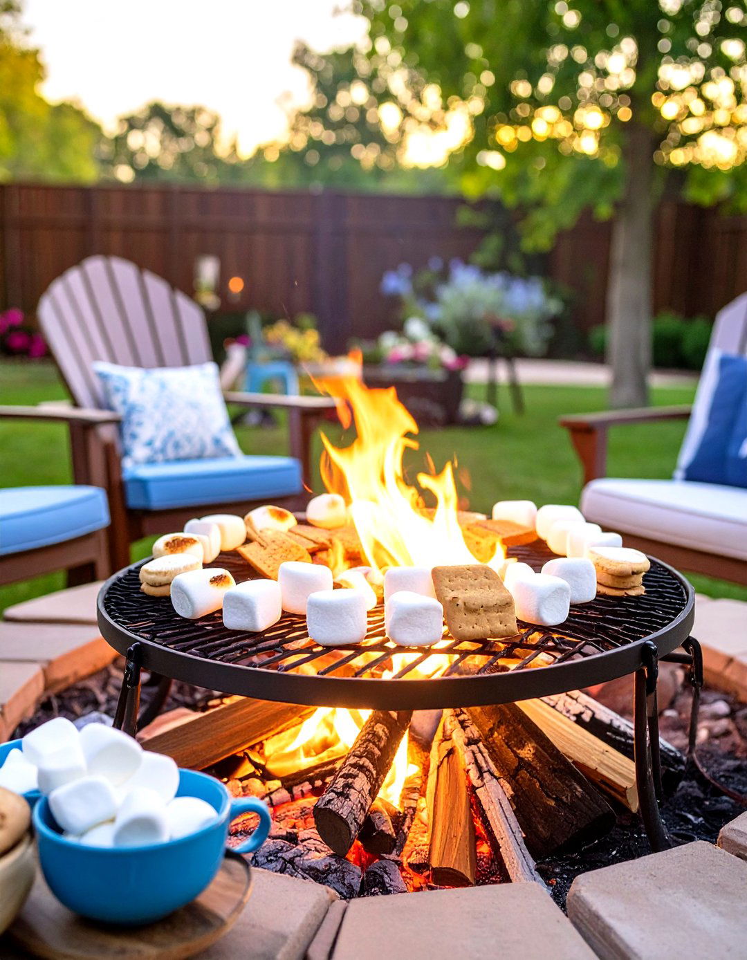 Graduation Party Bonfire and Smores - 20 Graduation Party Ideas