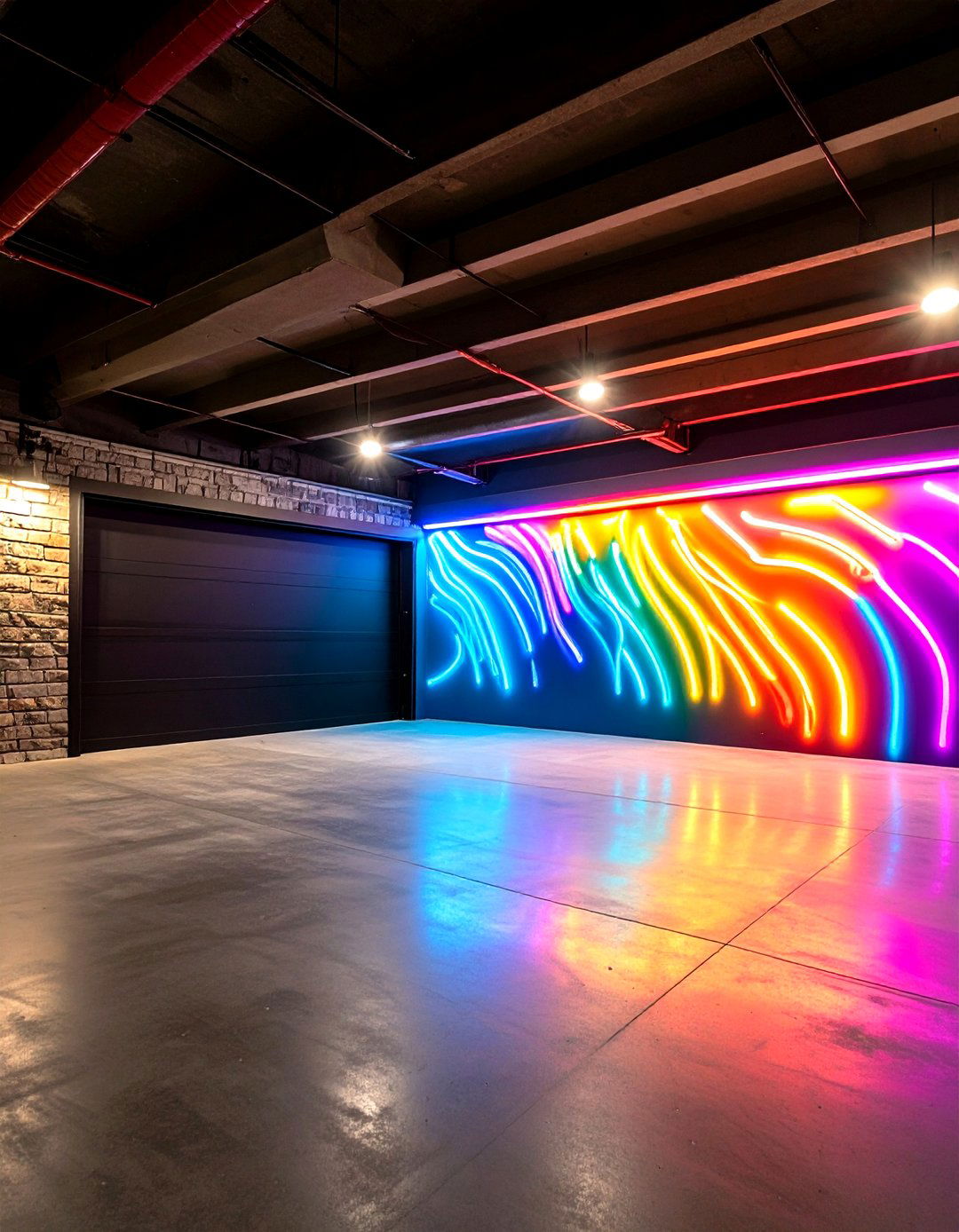 Graffiti Art Statement Garage Wall Paint - 20 Garage Wall Paint Ideas