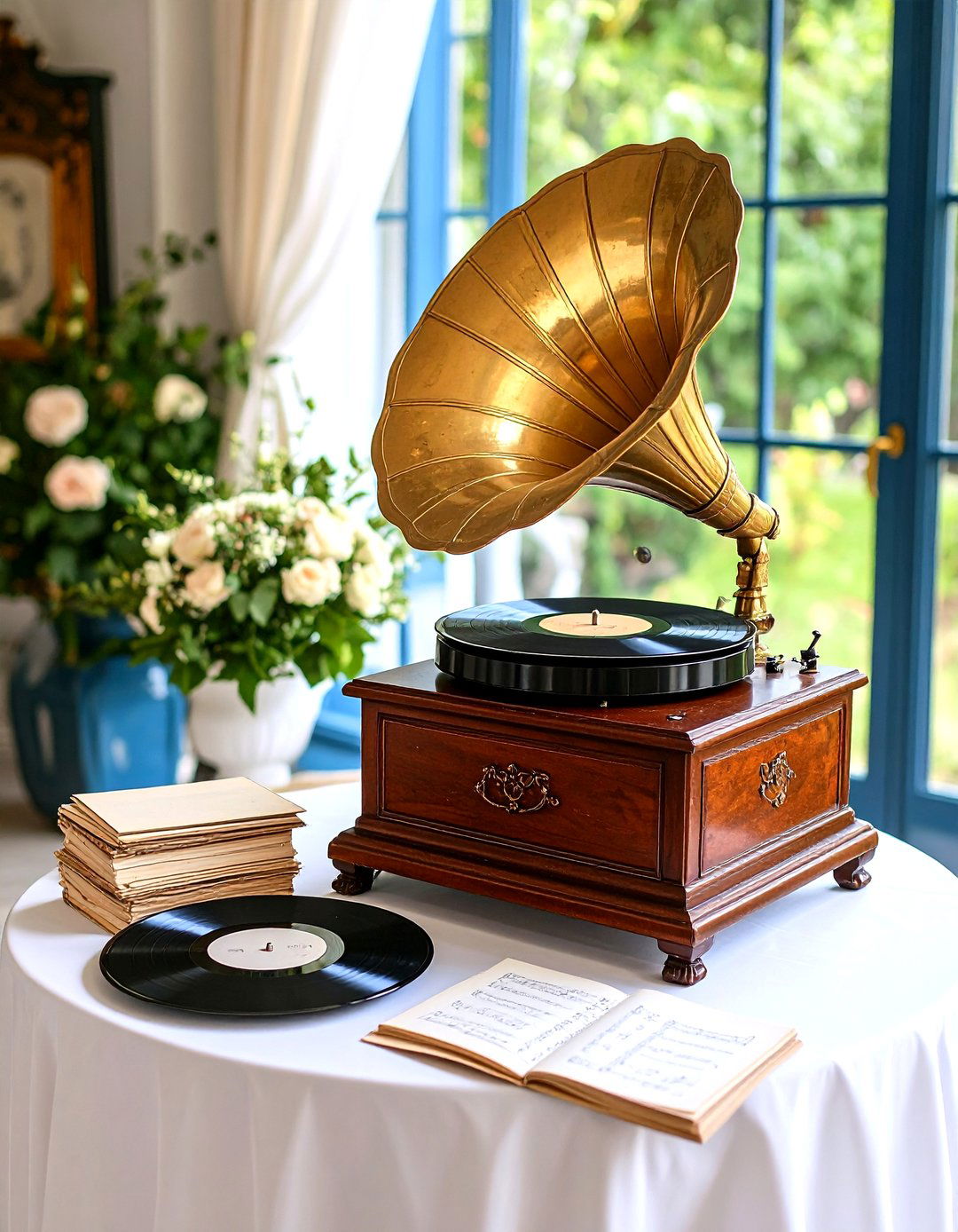 Gramophone Music Interlude - 20 Vintage Wedding Ideas