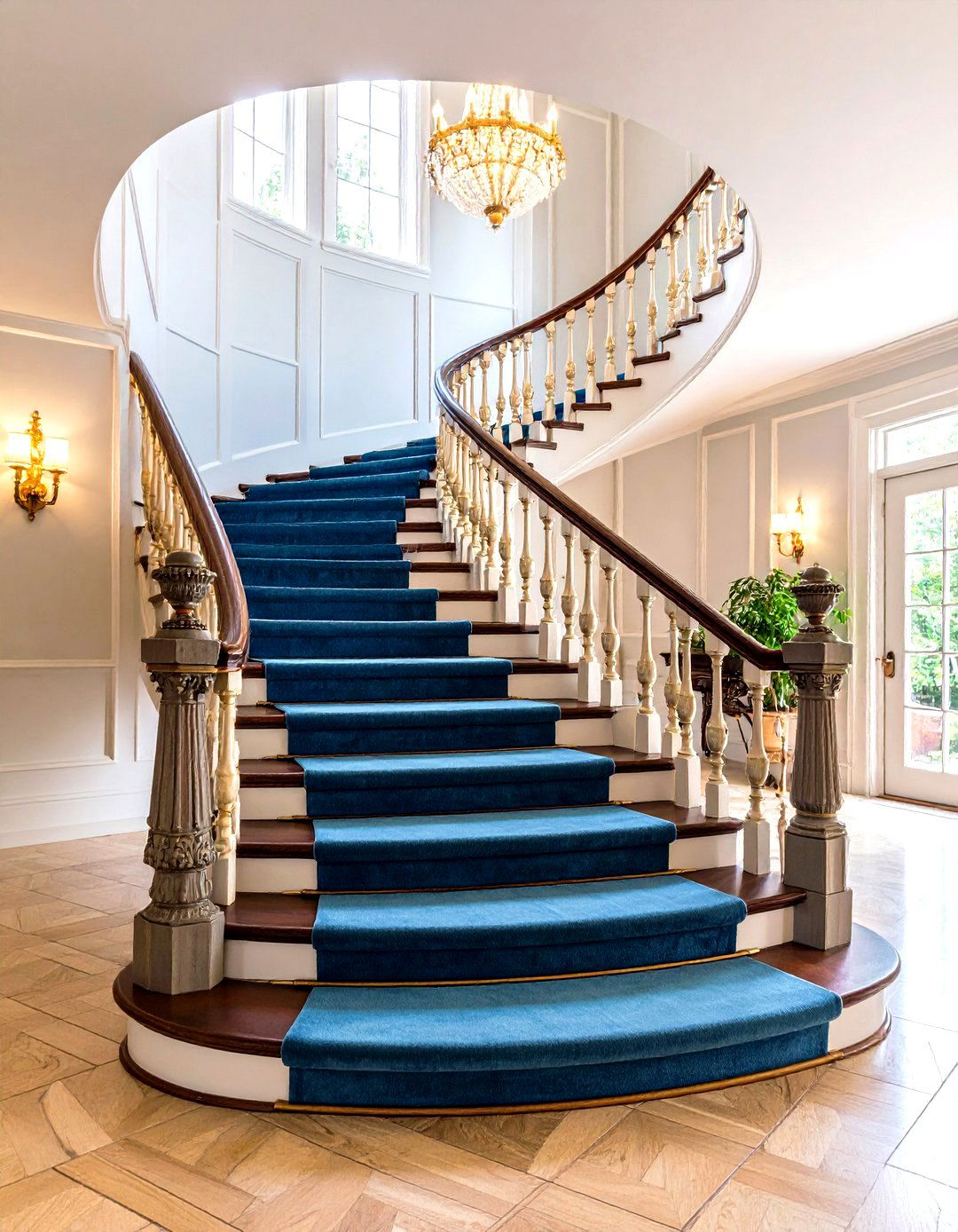 Grand Staircases as Focal Points - 20 Victorian Interior Design Ideas