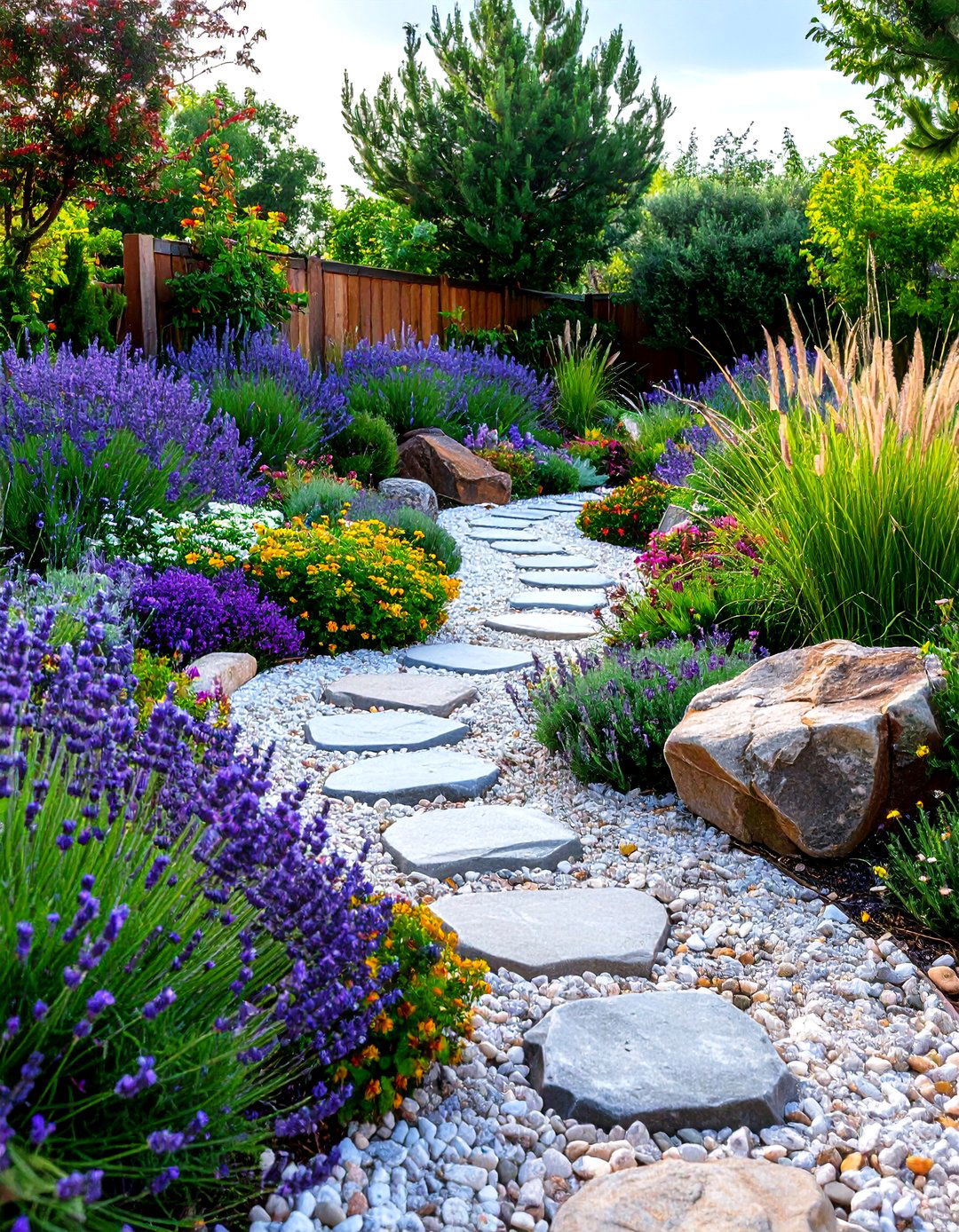 Gravel Garden Mediterranean Garden - 20 Mediterranean Garden Ideas
