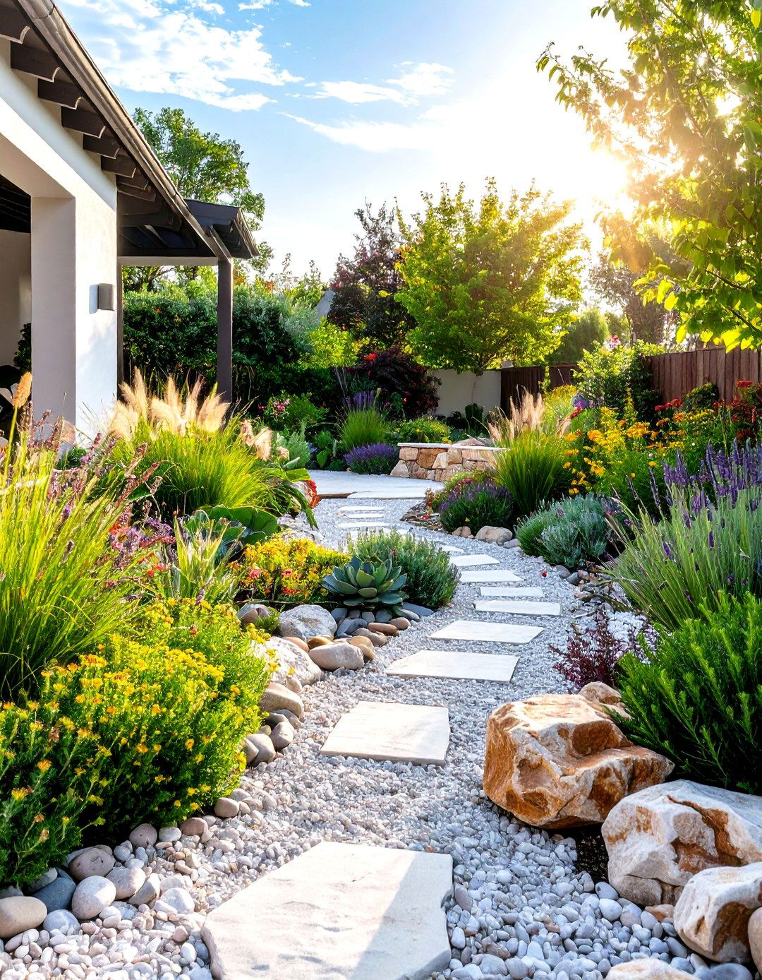 Gravel Garden Patio - 20 Patio Garden Ideas