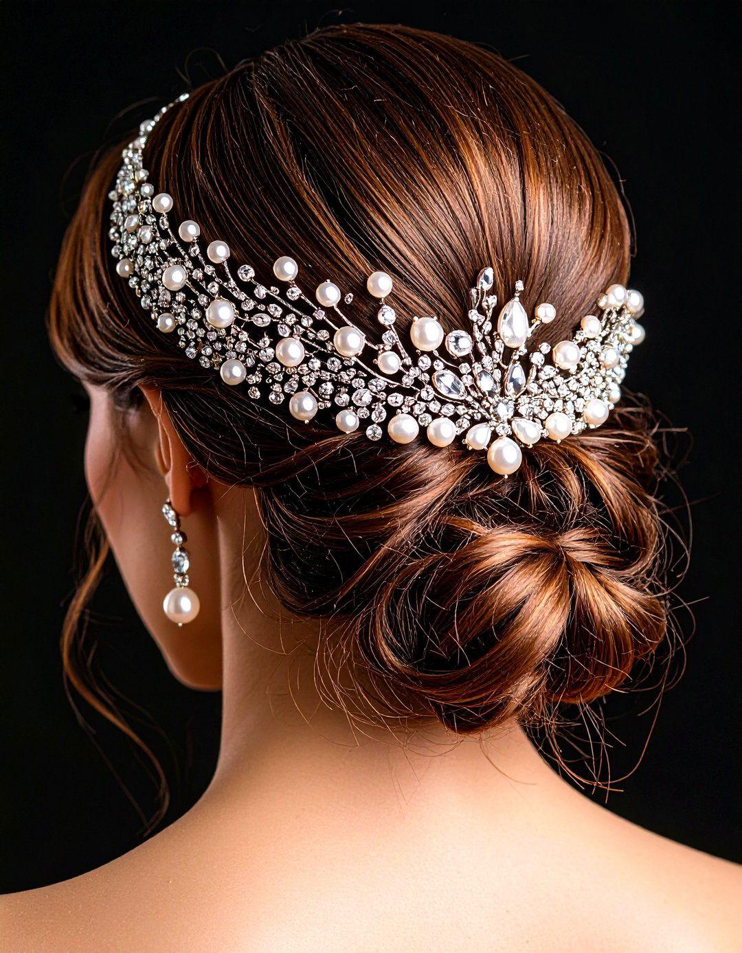 Great Gatsby Crystal Headpieces and Tiaras - 20 Great Gatsby Wedding Ideas