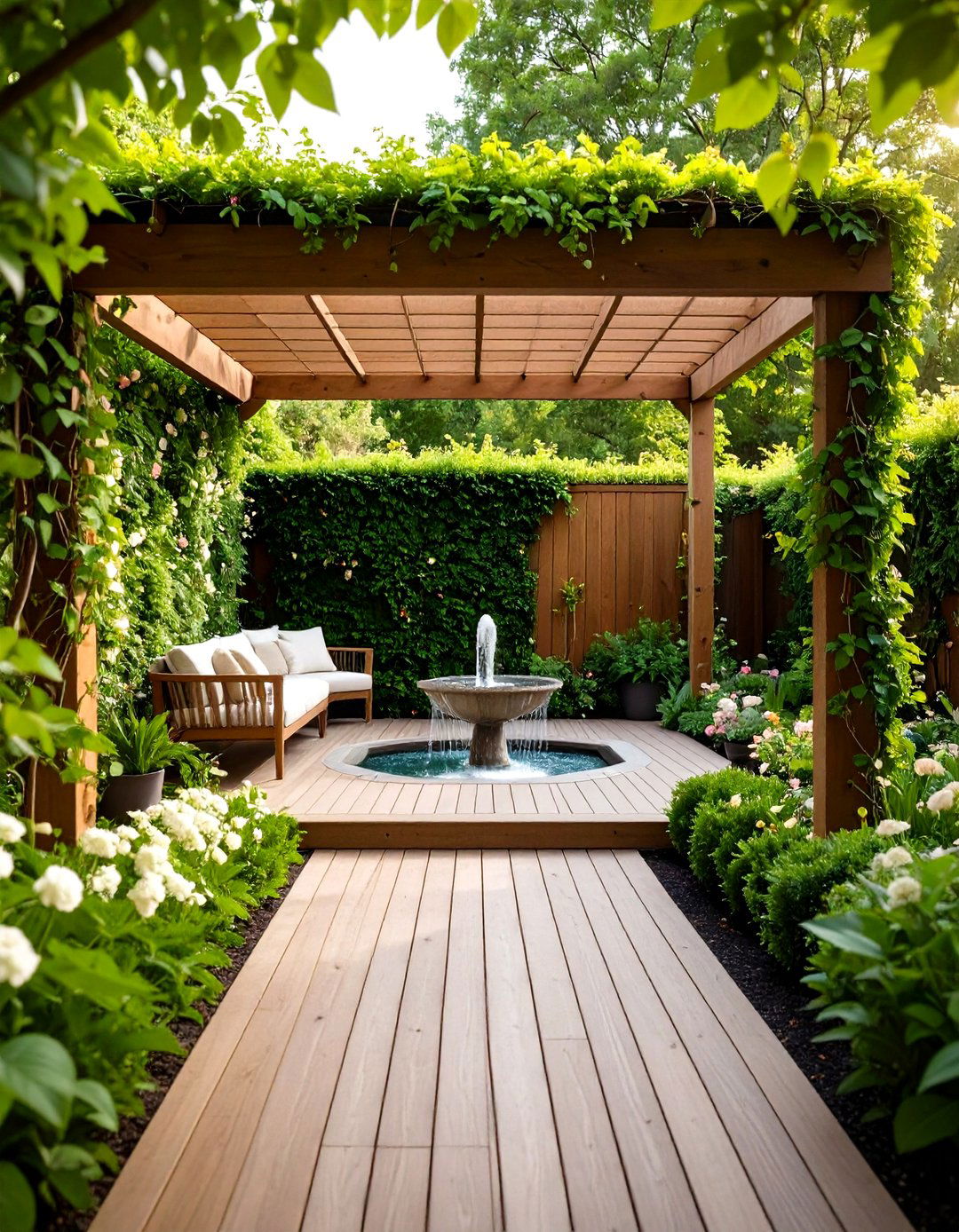 Green Privacy Walls and Screens for Secluded Deck Time - 20 Deck Decorating Ideas