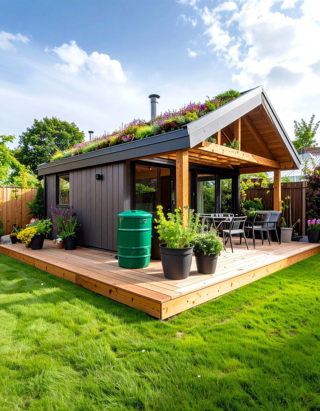 Green Roof Garden Room - 20 Garden Room Ideas