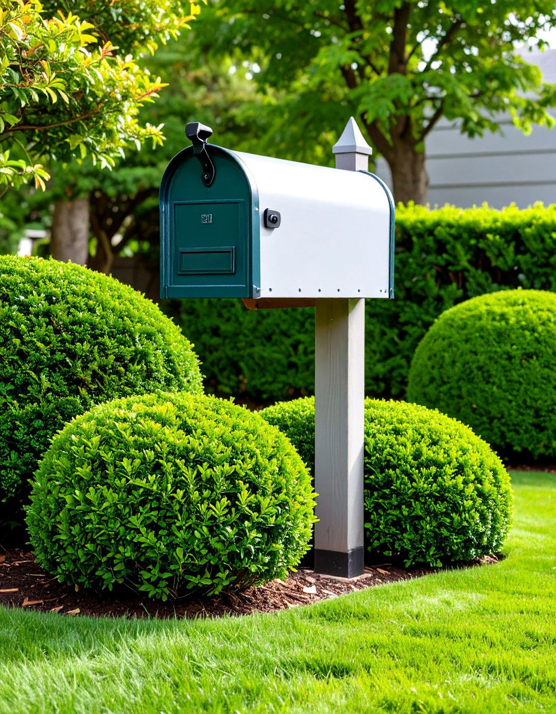 Green Velvet Mounds Around the Mailbox - 20 Front Yard Boxwood Shrubs