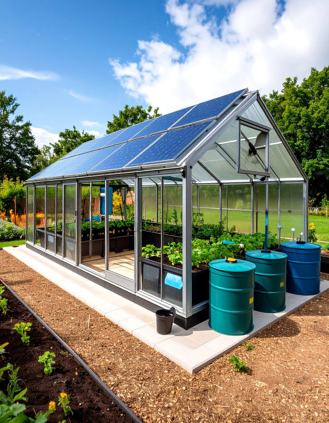Greenhouse Nook Nursery Garden for Year Round Seeds - 25 Nursery Garden Ideas
