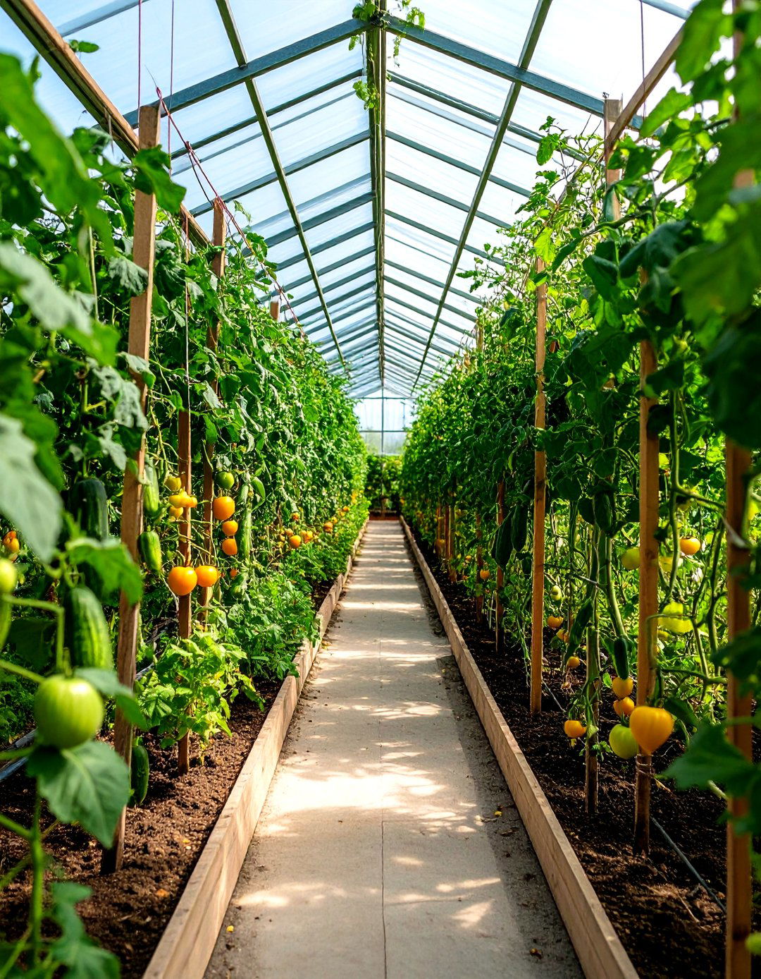 Greenhouse Trellis Interior Growing Systems - 20 Trellis Ideas