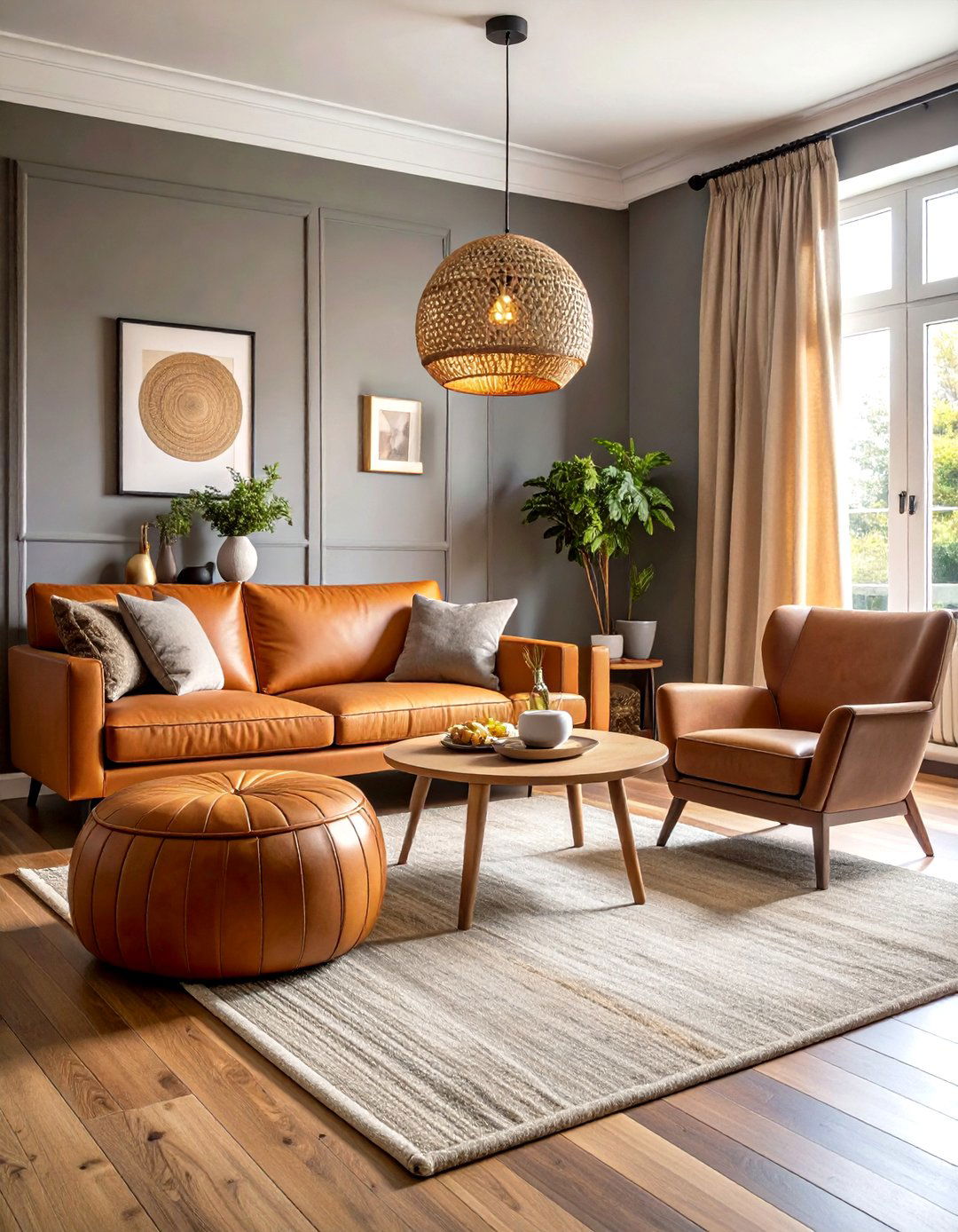 Greige Hues Create a Cozy Gray Living Room - 20 Gray Living Room Ideas