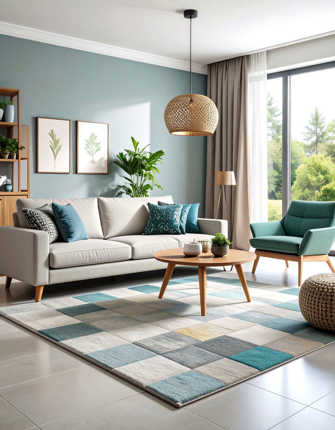 Grey Carpet Tile Flooring Living Room - 20 grey flooring living room ideas