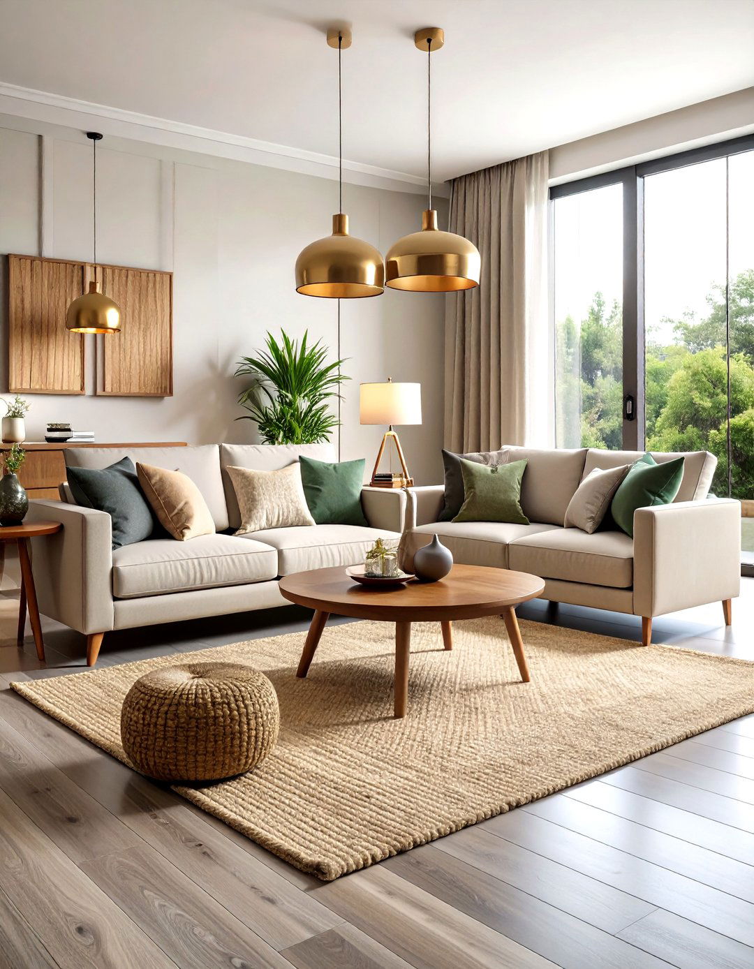 Grey Matte Finish Hardwood Flooring Living Room - 20 grey flooring living room ideas
